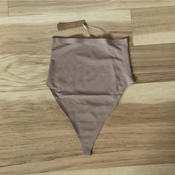 SKIMS High-Waisted Shapewear in Tan - Picture 3 of 8